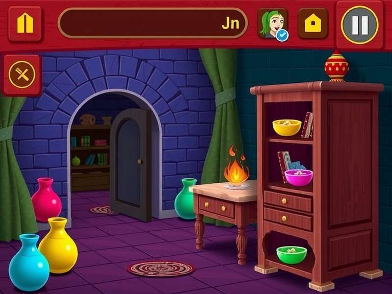 Dal Baati Enchanted Escape Game Screenshot